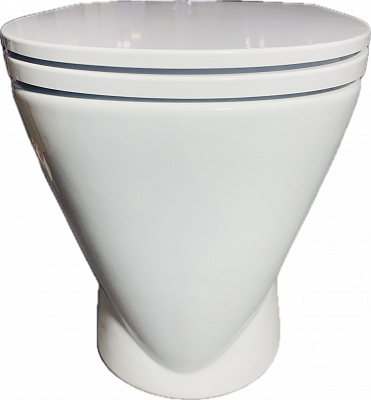 Комплект инсталляции с унитазом ПЭК Santek Скай + сиденье мягкое закрывание+ панель слива белая 1WH501869