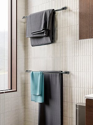 Держатель полотенец двойной VRI Rialto HG800615