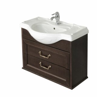 Тумба под раковину Roca America Evolution W 85 дуб темный ZRU9302952