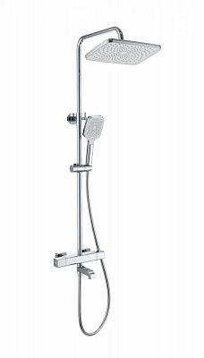Душевая система с термостатом Wonzon & Woghand STAY 2, Хром WW-B3016-T1-CR