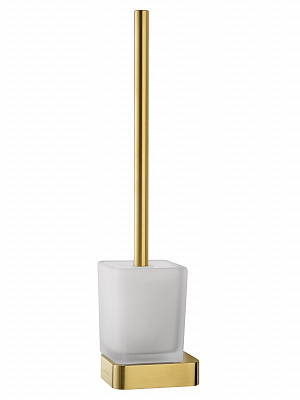 Туалетный ершик в комплекте Wonzon & Woghand lotte, брашированное золото ww-8329-bg