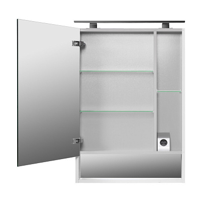 Зеркальный шкаф Roca The Gap 60 белый матовый ZRU9302748