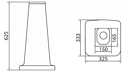 Пьедестал для раковины  Belbagno BOHEME  BB115P
