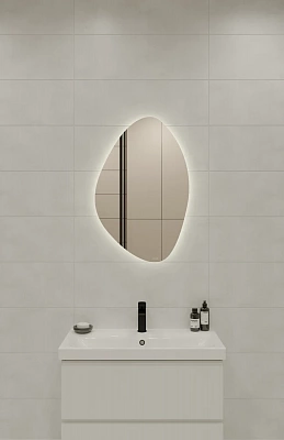 Зеркало с подсветкой 60x85 Cersanit ECLIPSE smart 64153 органик
