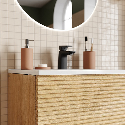 Тумба с умывальником подвесная Iddis Bild 60 см BIL60V0i95K