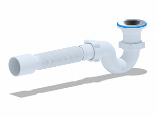 Сифон АНИ пласт для душевого поддона 1 1/2