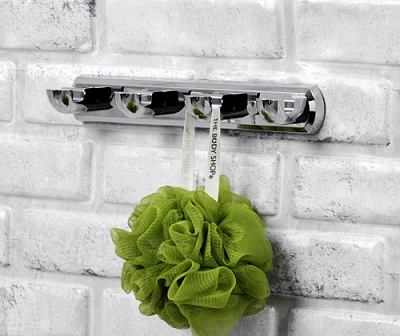 Кронштейн настенный, 4 крючка WasserKRAFT Kammel K-8374