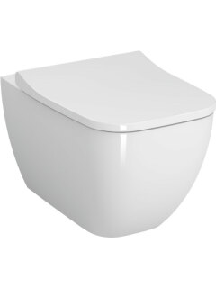 Унитаз подвесной безободковый, Vitra Shift 7742B003-0075 сиденье 810-003-009