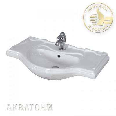 Раковина мебельная Лорето 85 AQUATON