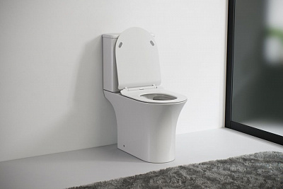 Унитаз-компакт безободковый MONTEREY ZT-T1217 смыв торнадо