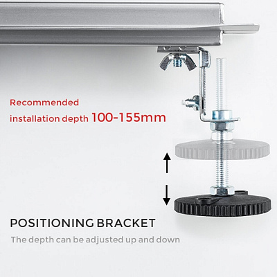 Душевой трап Gappo G85007-2 нерж.сталь 70*500мм