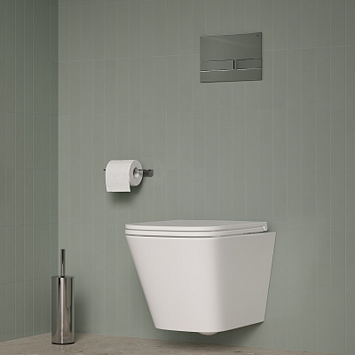 Клавиша смыва IDDIS, универсальная, глянец хром Unifix UNI06CHi77