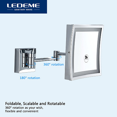 Косметическое зеркало Ledeme L6608D