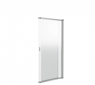 Шторка на борт ванны BAS SCREEN SL-100-C-CH (2 ств.сдвижная со скрытым доводчиком,стекло 4 мм)
