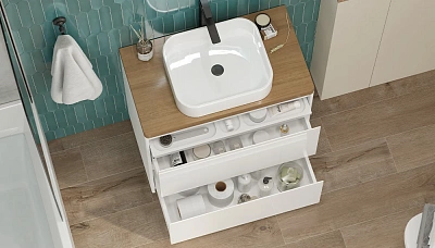 Столешница Klaufs 80 без отверстий, Invisible Line, шатанэ
