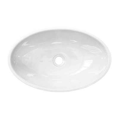 Раковина на столешницу Sanita Luxe Ringo Slim 53