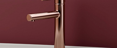 Высокий смеситель для раковины чаши Vitra Origin A4255726 цвет медный