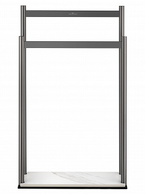 Стойка для полотенец Wonzon & Woghand, темный графит ww-v4901-gm