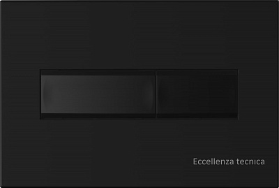 Инсталляция Eccellenza tecnica с кнопкой чёрная мат.прямоугольная 152.4.501.8088+152.7.321.088