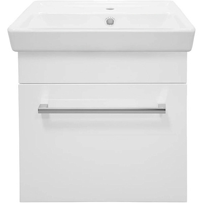 Тумба подвесная AQUATON Поль, белый без раковины (под рак.125664) 1A263701PF010