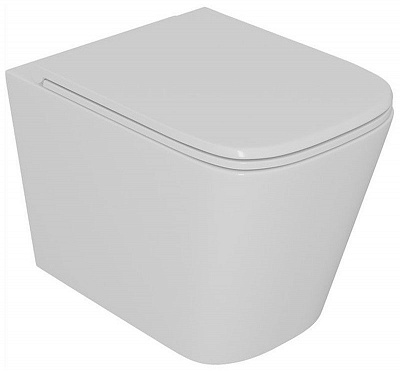 Унитаз подвесной безободковый D&K Quadro DT1516016