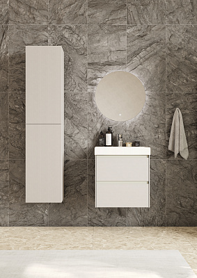 Тумба под раковину Roca Ona Ivory 600 слоновая кость, 2 ящика, ZRU9307861