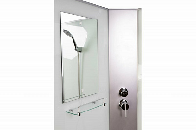 Душевая кабина 120х80х200 Niagara Classic NG-43285-14QBK низкий поддон 13см стекло матовое