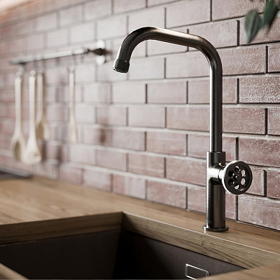 Смеситель для кухни IDDIS Grange GRAGM00i05, графит