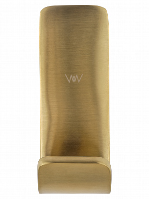 Крючок для ванной Wonzon & Woghand lotte, брашированное золото ww-8315-bg