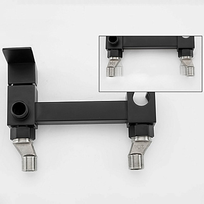 Гигиенический душ со смесителем Frap F7504-6 чёрный