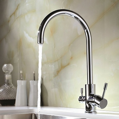 Смеситель для кухни с каналом для фильтрованной воды Iddis Kitchen F KF20SBJi05