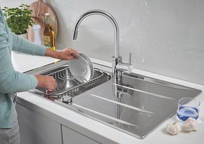 Мойка из нержавеющей стали Grohe K400 31566SD0