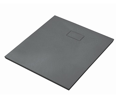 Душевой поддон 90х90 квадратный WasserKraft Elbe 74T03, стеклопластик