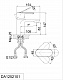 Смеситель для раковины d&k bayern.Purer Da1252101 хром