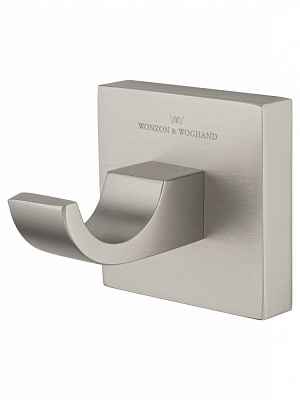 Крючок для ванной Wonzon & Woghand polo, брашированный никель ww-8915-bn