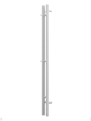 Стойка электро DUO круг 1200 TERMINUS RAL 9003 белая матовая