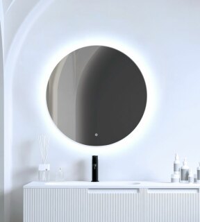 Зеркало D770 бесконтактный сенсор Silver Mirrors Саванна TX LED-00002931
