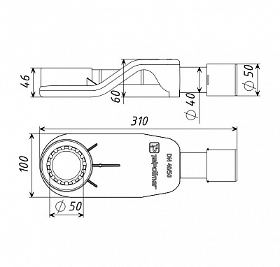 Душевой трап 60 см Wonzon & Woghand, брашированное золото ww-65406t-bg