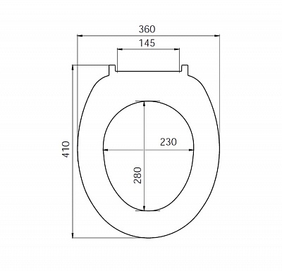 Сиденье для унитаза Iddis ID 01 061.1 синее