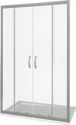 Душевое ограждение Good Door INFINITY WTW-TD-160-C-CH
