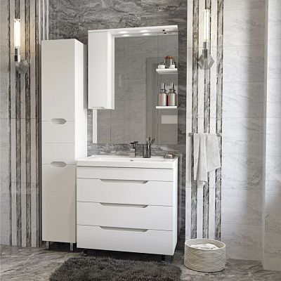 Тумба напольная MIRSANT Soho Quadro 70 (раковина Deep-70) (рак.264512 в комплект не входит)