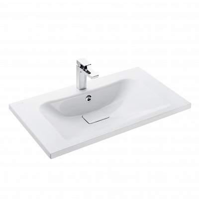 Тумба с раковиной Aquaton Уэльс 80 графит 1A267901WA6A0 new