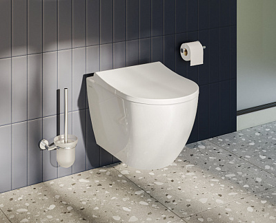 Подвесной безободковый унитаз Vitra Mia Round SmoothFlush 7510B003-0075