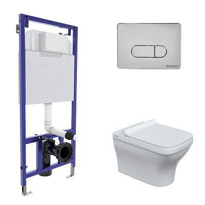 Комплект инсталляции с унитазом Berges Novum 042450