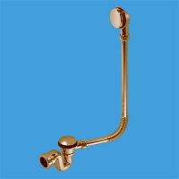 Трап 1 1/4"х40мм для ванн с переливом McAlpine BRASSTRAP-50-AB