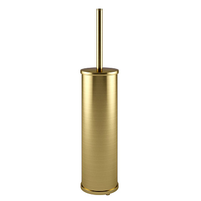 Щетка для унитаза напольная WK K-1027BRUSHED GOLD золото матовое