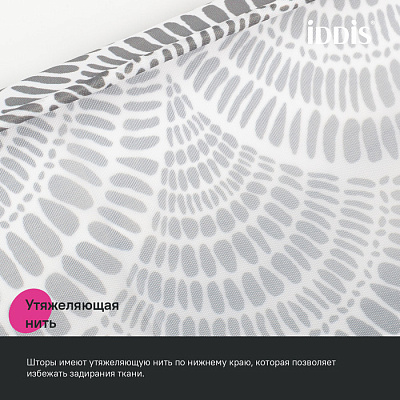 Штора для ванной 200x180 Iddis Base BW01P18i11