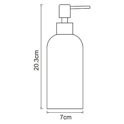 Дозатор для жидкого мыла WasserKRAFT Neime K-1999