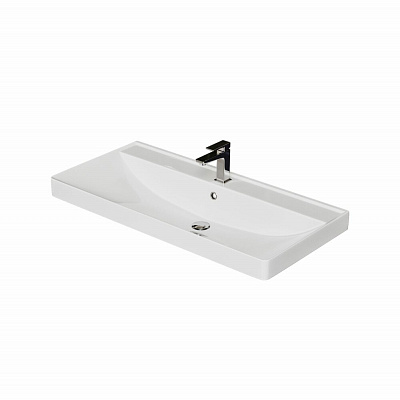 Раковина керамическая MIRSANT Line 100