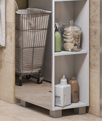 Шкаф пенал зеркальный 45 см Vigo Urban 450 pn.URB.45